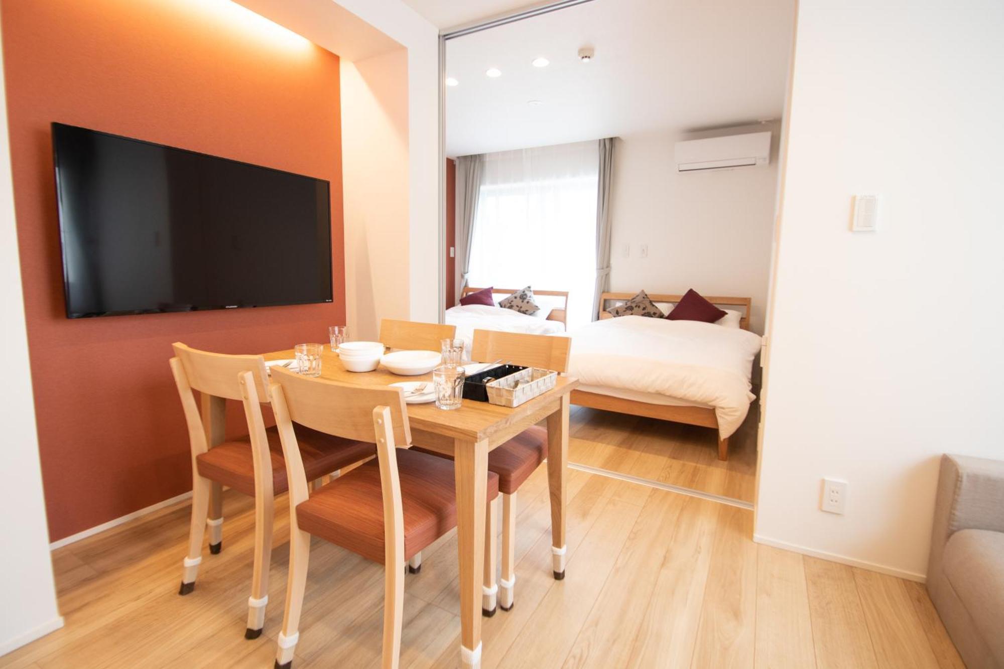 Apartment Hotel Tenjin Tumugu Фукуока Екстериор снимка